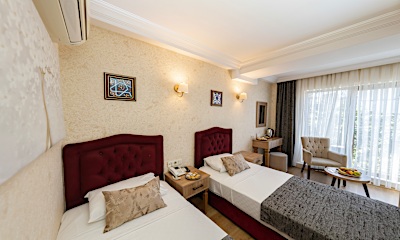 Şehir Manzaralı Standart Twin Oda 